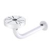 Aluminum Alloy 1m L-Shaped Surveillance Dome Bracket - 4.5" Universal Photography Bracket with Cable Management