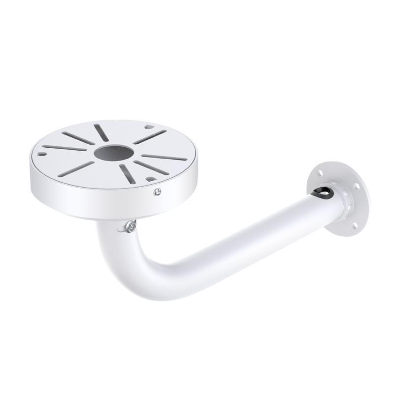 Aluminum Alloy 1m L-Shaped Surveillance Dome Bracket - 4.5" Universal Photography Bracket with Cable Management