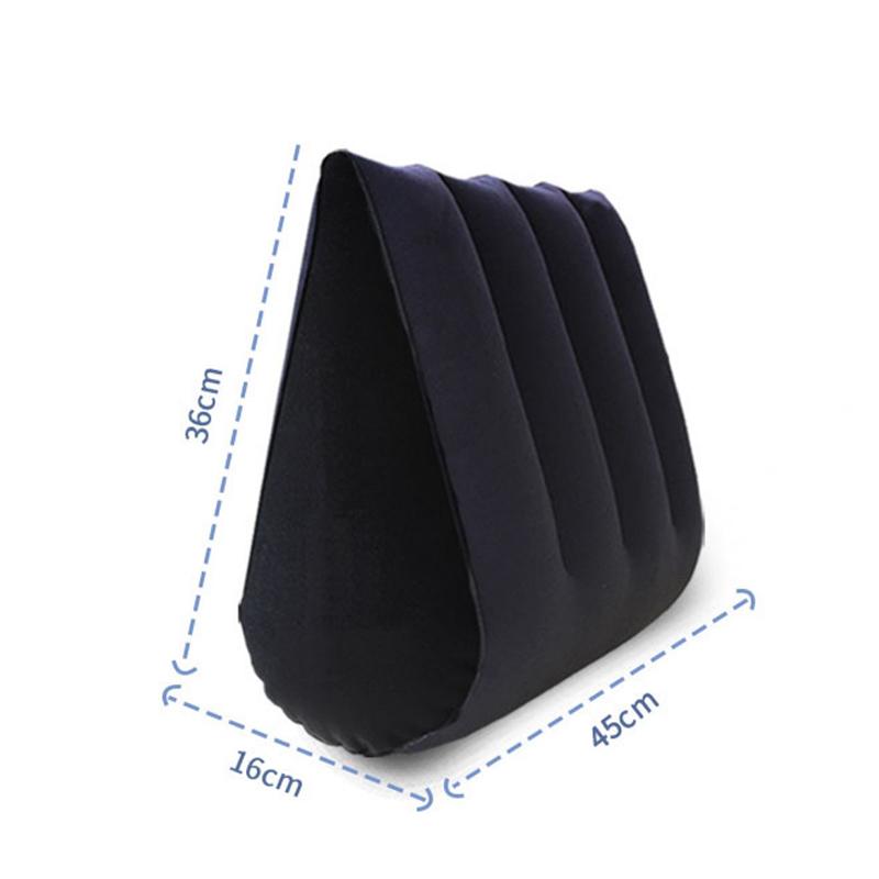 Triangle Pillow Couples Positions Aid Cushione Inflatable Air Husband And Wife Exotic Night Seat Sport Bed Wedge Adult Love