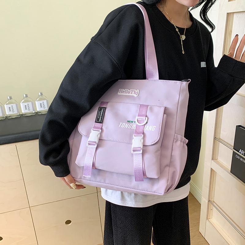 Women's Shoulder Bag Student Classes Crossbody Bag Large Capacity Tote Bag Messenger Bag