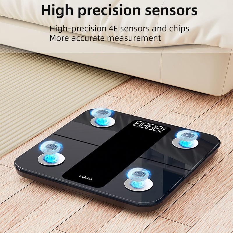 Electronic Scale Body Fat Scale Human Body Professional Electronic Scale Household Girls High-precision Smart Bluetooth
