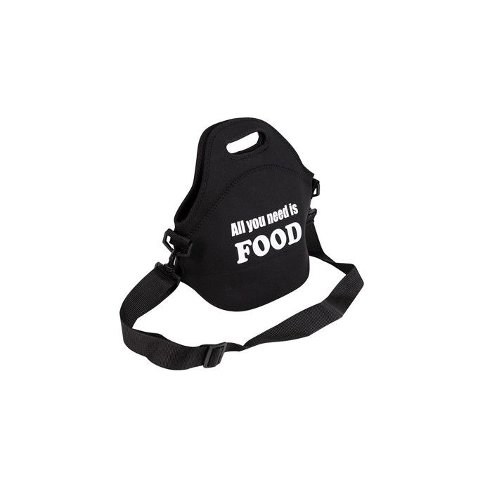 Sac à Lunch Néoprène 30x30x17cm Noir Expert Bgeu4332 San Ignacio