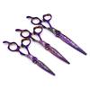 Purple 6.0 Inch 7.0 Inch Nimpson, Color Steel, Hair Scissors, Hair Scissors, Tooth Scissors, Thin Scissors