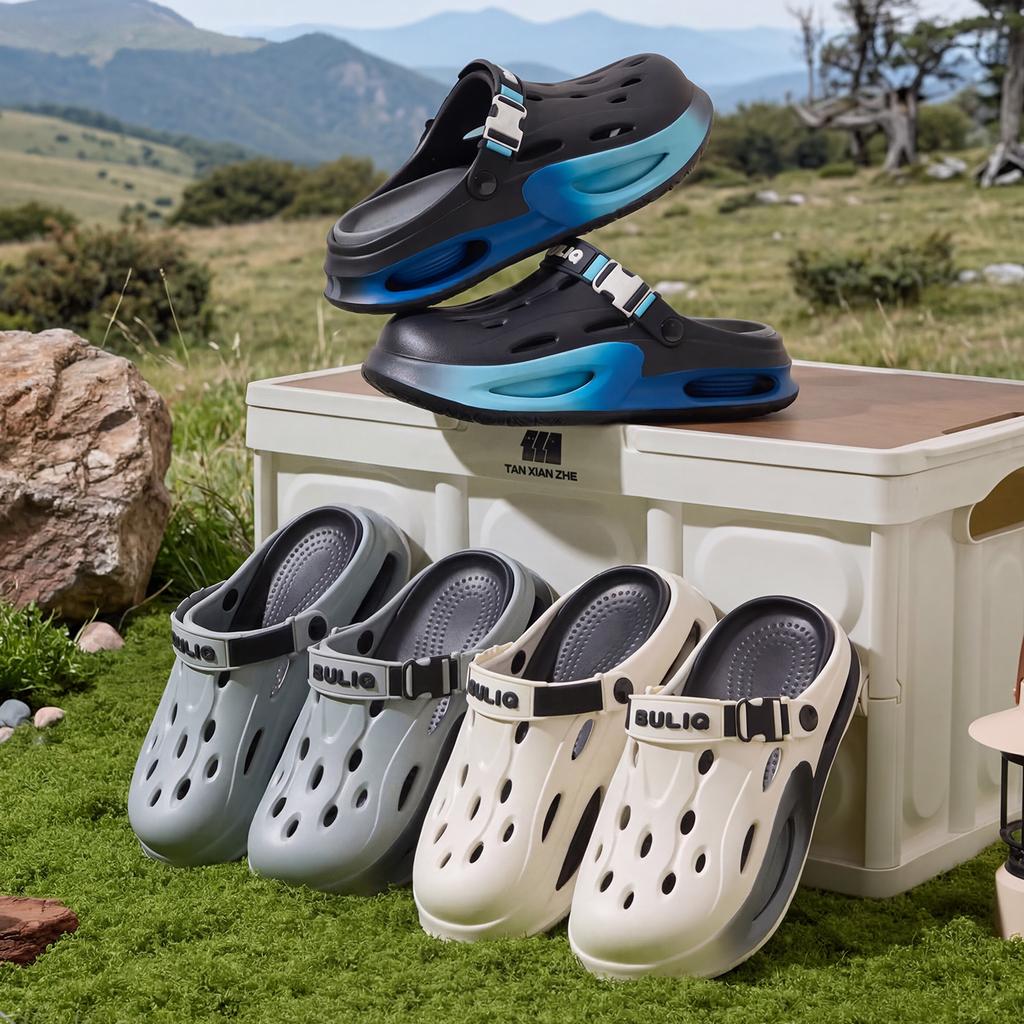 Summer Platform Men Clogs Shoes Beach EVA Thick Bottom Clogs Fashion Comfortable Men Clogs Shoes