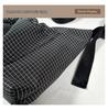 Korean Style Plaid Dumpling Bag: Women's 2026 Versatile Drawstring Crossbody