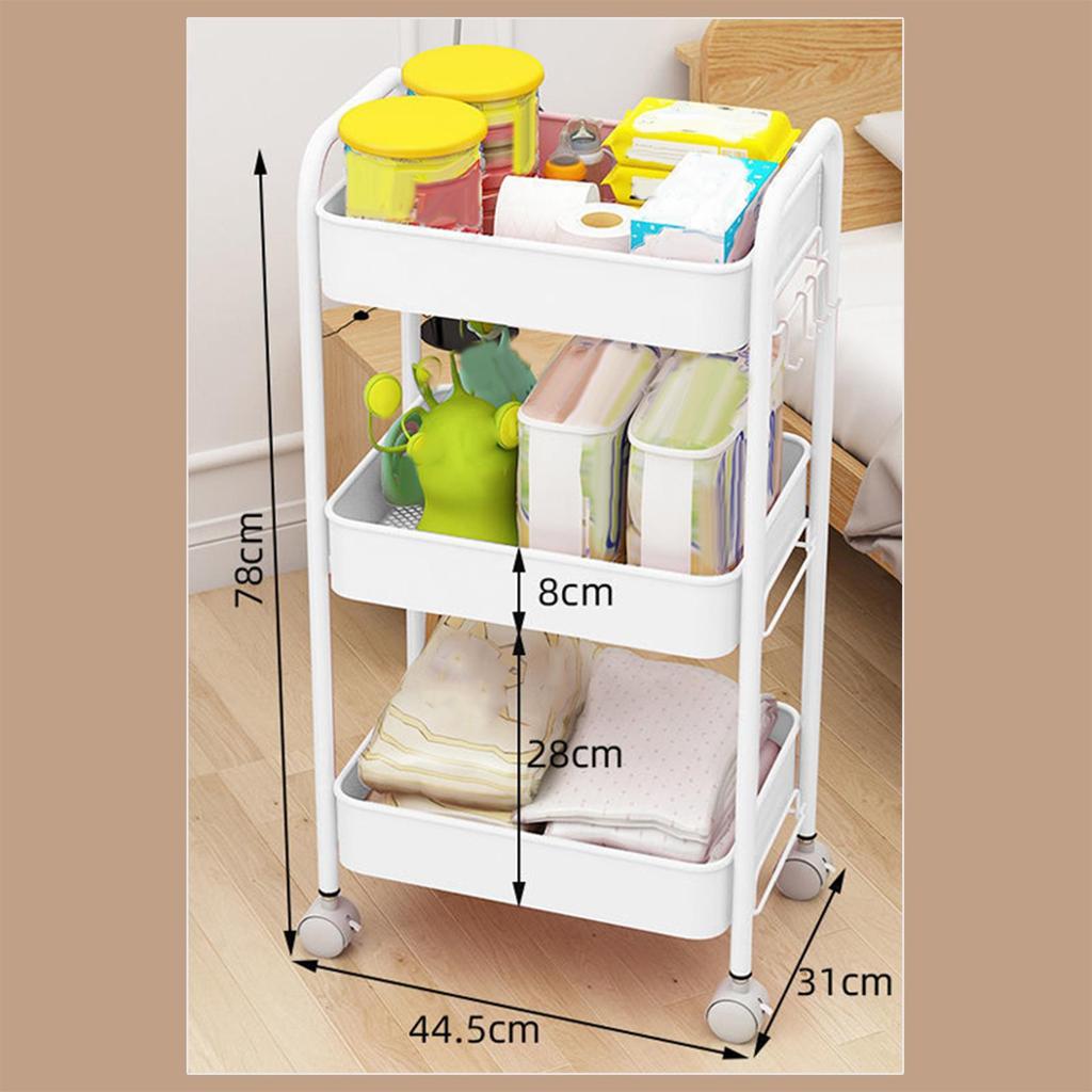 Modern 3-Tier Storage Solution for Home Organization