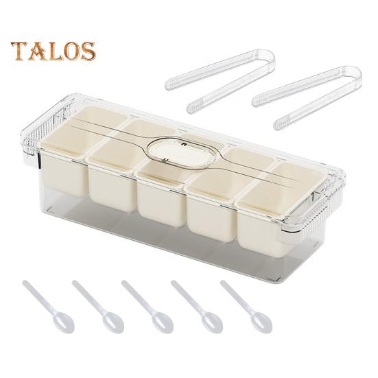 Snackle Box Container Bento Box Dishwasher Safe Divided Snack Tray with Lid And Handle Freshness Preservation Organizer for Fruits Snacks