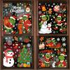 Grinch Christmas Static Cling Snowflake Stickers Set For Holiday Decor With Pvc Material