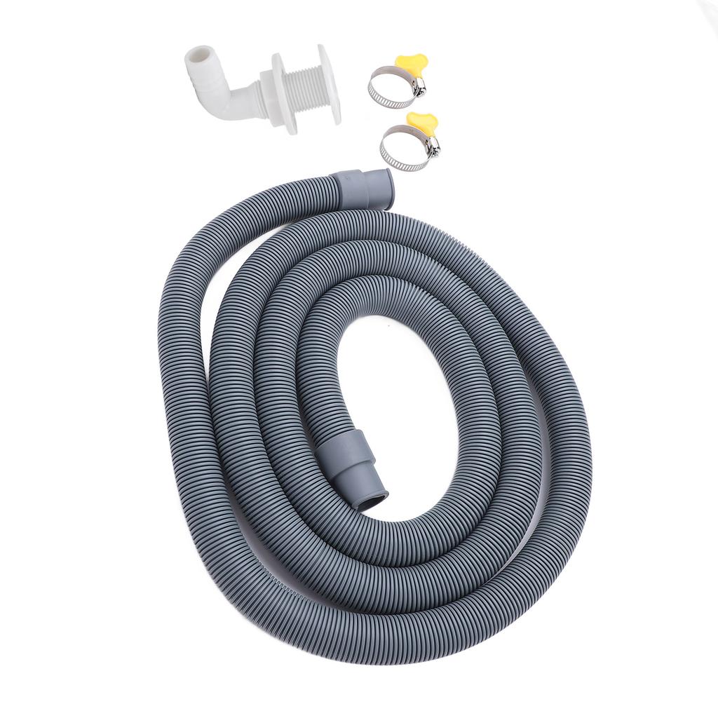750GPH Bilge Pump Installation Kit High Pressure Resistant 0.75in Dia. 6.56ft Bilge Pump Hose with 90 Degree Fitting