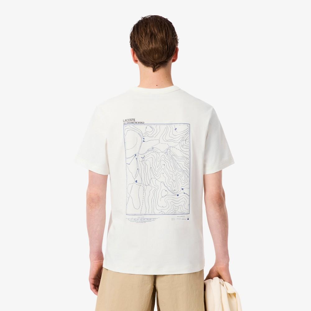 Lacoste Men's Mountain Back Graphic Short-Sleeve T-shirt TH5825-55N70V