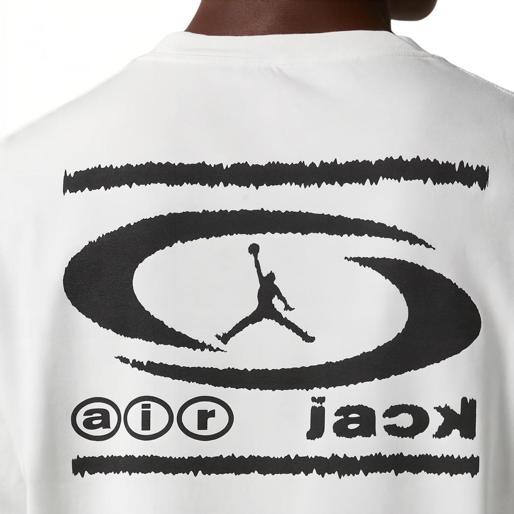 Air Jordan X Travis Scott Air Tee Sail Men Tops White DZ5514-133