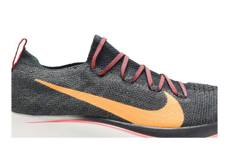 Men's Sneakers Nike Zoom Fly Flyknit Black Flash Crimson Black/Flash Crimson-Orange Peel-Moon Particle