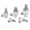 1Pcs Speed Regulation Air Tube Connector Connector Fitting Speed Control Valve