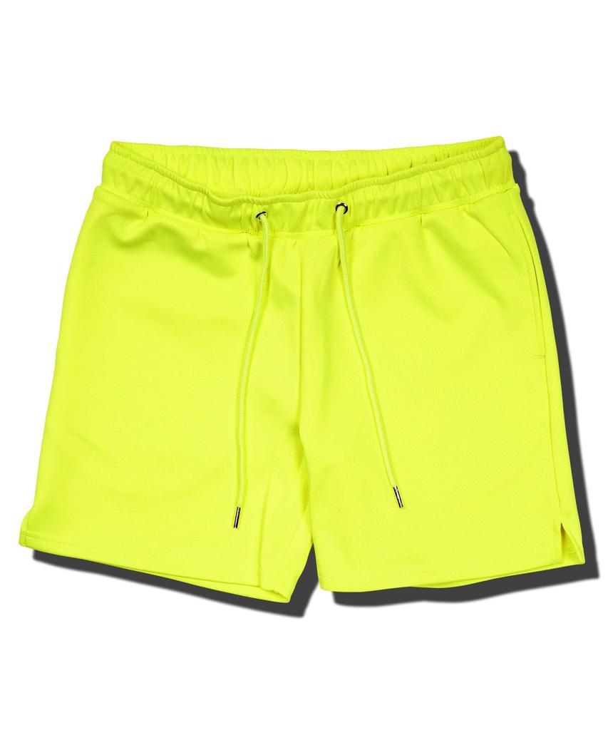 Shop Stretch Jersey Shorts XL Neon Yellow Short Short Easy to Move Half Above the Solid Leopard Summer Neon Quick Drying Ziggy's Men's Shorts,