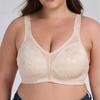 Boutique High-end New Style Embroidery Full Cup Large Size Bra Ultra-thin No Steel Ring EFG Cup Underwear Women