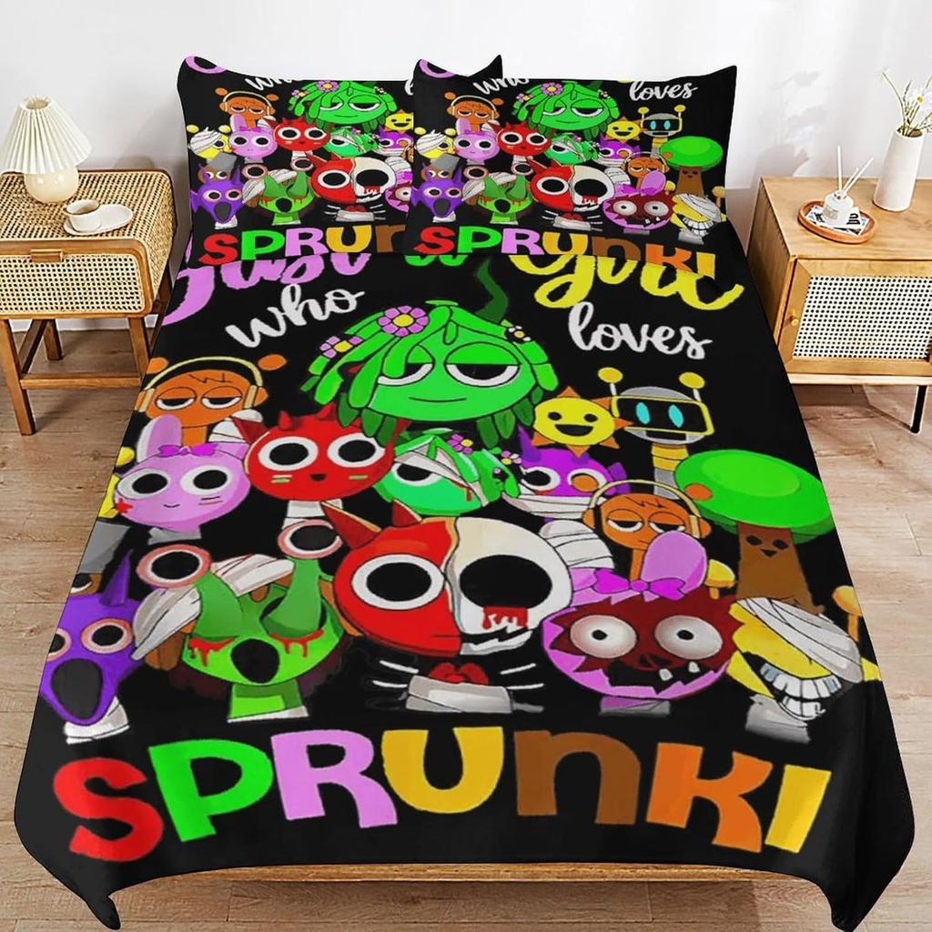 Fashion Technology Printing, 3D Digital Printing, Bedding, Duvet Covers, Pillowcases, Three-piece Sets