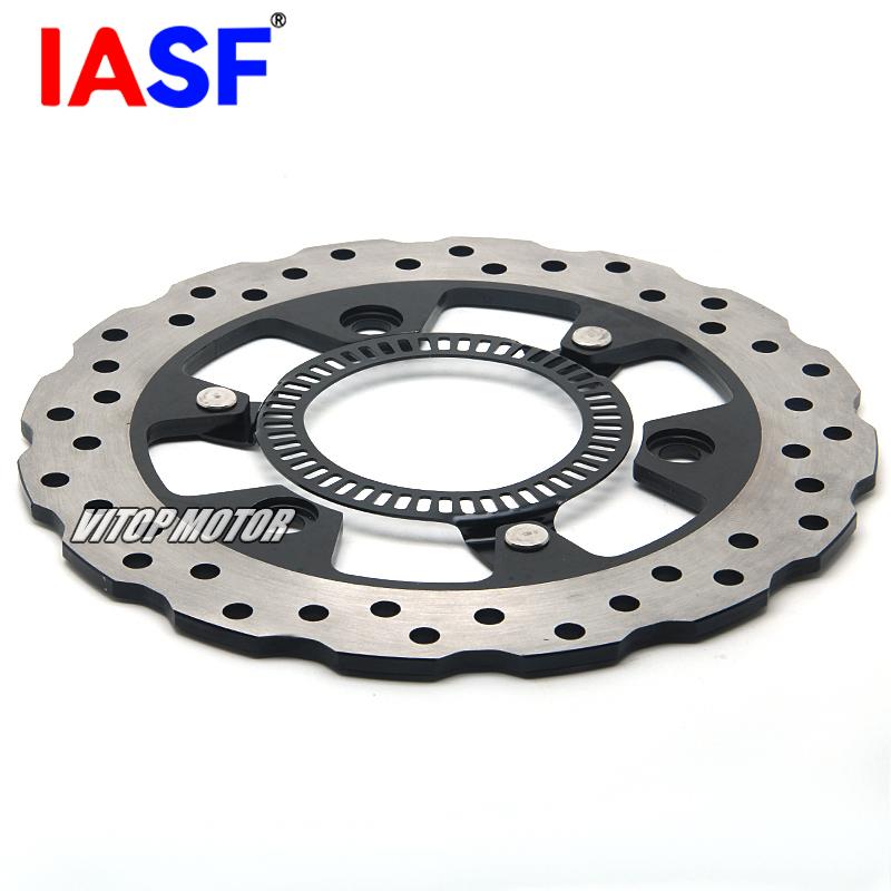IASF Motorcycle Rear Brake Disc Rotor 220 Dia for Kawasaki Z300 EX300 Ninja ABS KLE 300 Versys-X Ninja 125 400 ABS 250 SL Disks