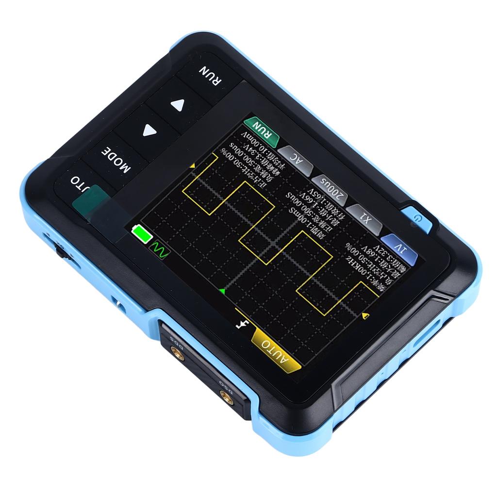 2 in 1 Oszilloskop und Signalgenerator 1M Bandbreite 14 Wellenformen 2,8 Zoll Display Multifunktion