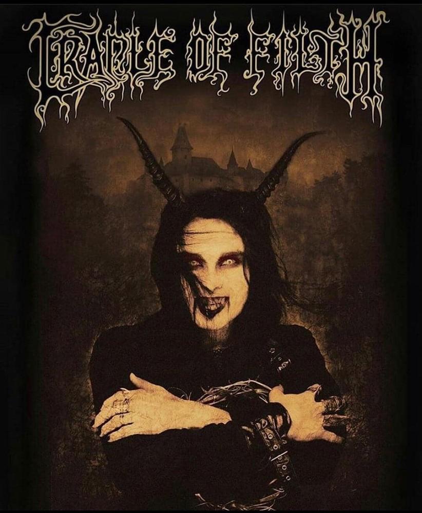 Новая футболка Cradle of Filth - Old Skool vibes Черная Полный размер Унисекс Футболка ND646 Унисекс Футболка XXXXL