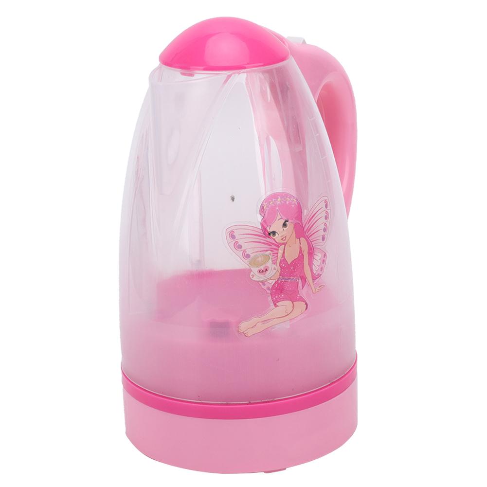 

Quality Plastic Children Simulation Safe Light Mini Electric Kettle Small Appliance Toy for KidElectric Kettle 3521 21