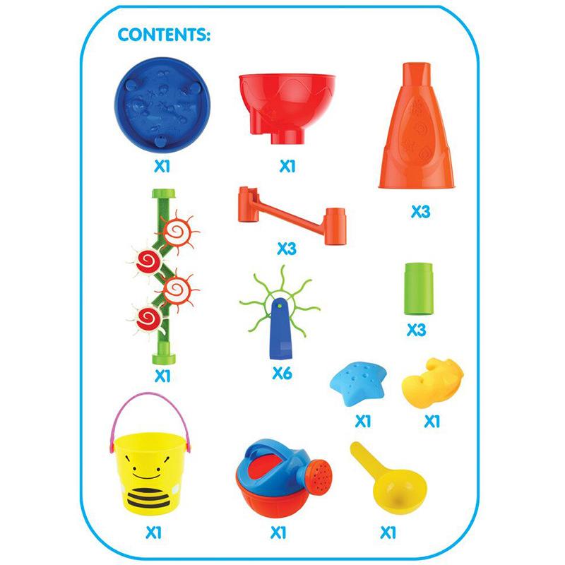 Multi-function Water Sand Table, Kids Water Play Set, Beach Cart Accessories, Outdoor Entertainment