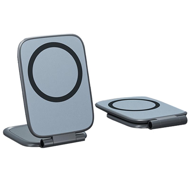 

SEAMETAL Car Magnetic Phone Holder Foldable Anti-shake Navigation Vehicle Mounted Mobile Stand Portable Daily Carry 1PC чорний