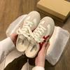 Baotou Half Slippers Women's New Spring and Summer Lazy Pregnant Women Without Heels Casual White Shoes