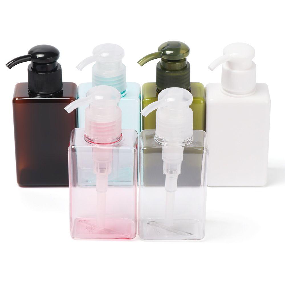 100ml Clear Soap Dispenser Small Capacity Travel Bottle Shampoo Shower Gel Hand Sanitizer Pump Container Plastic Foaming Bottle