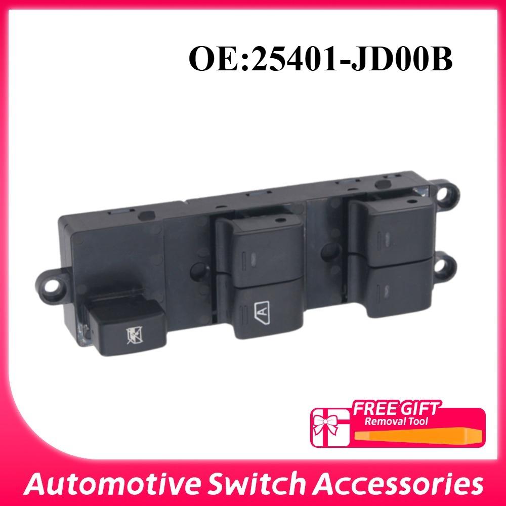 25401-JD00B Front Left Window Lifter Control Switch For Nissan Pathfinder Navara Qashqai 14+3P 25401JD00B