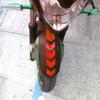 1pc Motorcycle Arrow Stripe Stickers Fender Paste Universal Waterproof Oilproof Reflective Motorbike Tape Decal Moto Accessories