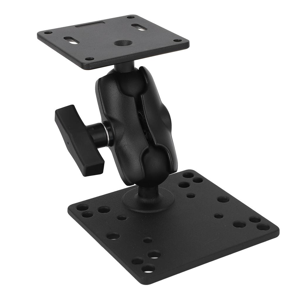 Double Socket Arm Aluminum Alloy with 1.5inch C Size Ball Adapter Double Ball Mount for Tablet Cell Phone Fish Finder