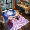 Sailor Moon Anime Rug Carpet Large Area Rug Non Slip Washable Floor Mat Gamer Room Bedroom Home Decor