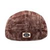 Corduroy Forward Hat Vintage Men Peaked Cap Beret Women's Tie-Dye Anti-Wearing Cap