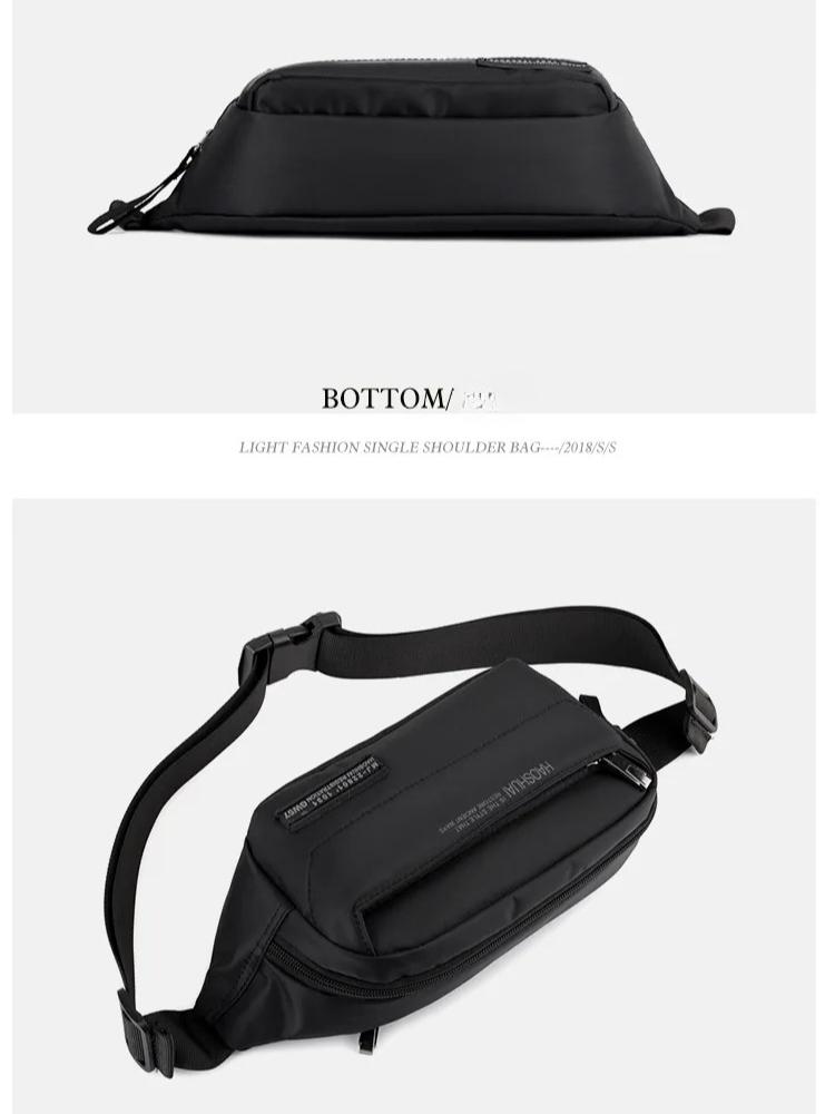 Waterproof Multi-functional Men's Chest Bag Outdoor Sports Waist Bag Travel Shoulder Bag Crossbody Sling Bags Handbag