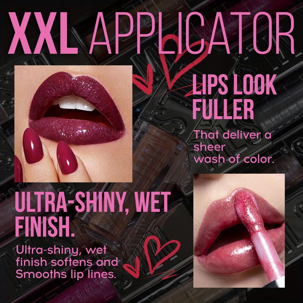 Błyszczyk do ust Sparkling Diamond Lip Gloss 6 kolorów Nawilżająca, nieklejąca formuła Płynna szminka Makijaż ust Idealny na przyjęcia świąteczne i prezenty