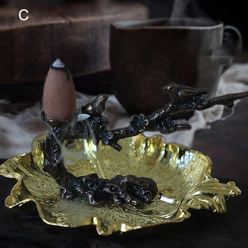 Small Cense Furnace Ornament Creative Happy Plum Branch Bracket Incense Insert