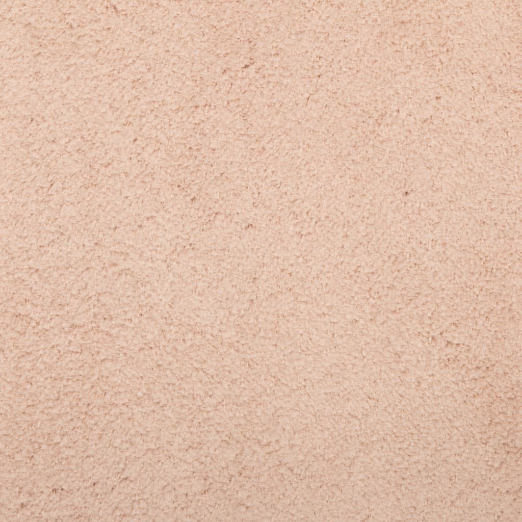 HUARTE Rug Short Pile Soft and Washable Light Pink 200 X 200 Cm