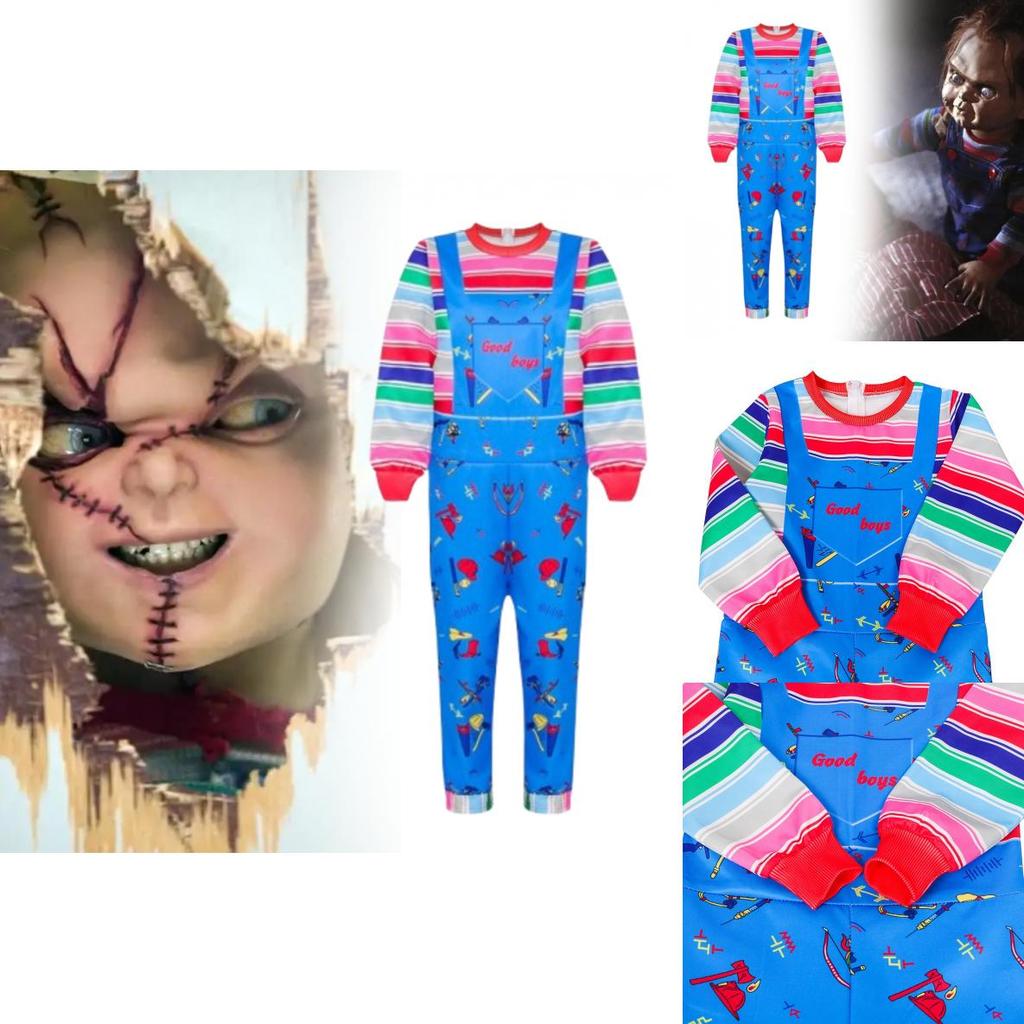 Childs Play Halloween Costume With Soft Milk Silk Fabric For Toddlers And Kids