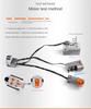 Technisches MOC Power Functions Servo Teile Zug Buggy M Motor 8883 Modifizierte IR Fernbedienung Power Gruppe Sets Lithium Batteriebox 9686