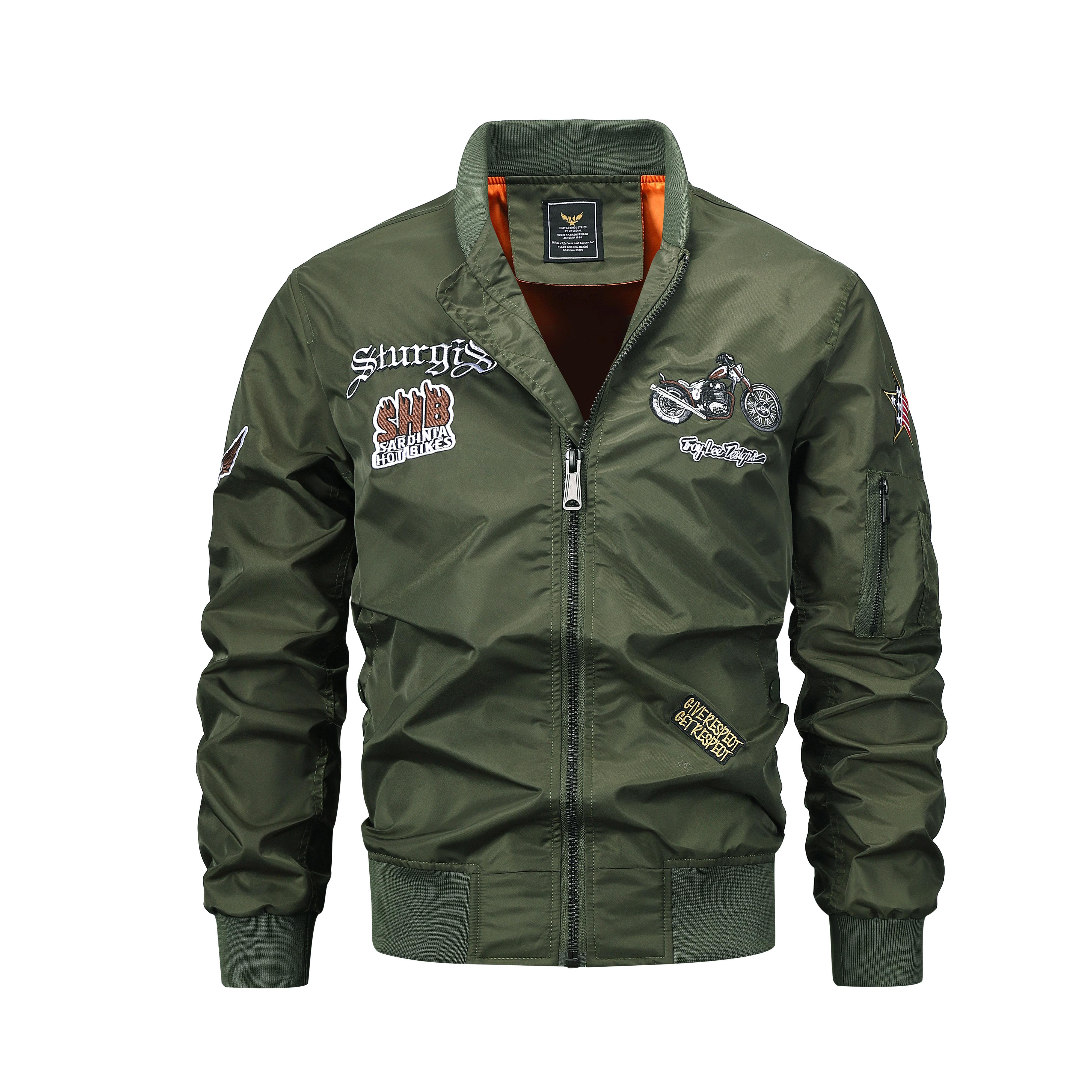 

Летная куртка мужская весенне-осенняя куртка пилота MA1 бейсбольный костюм M