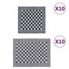 VidaXL Set of 20 Towels, Absorbent Drying Cloths, Cleaning Cloths, Kitchen Hand Towels Room 136289
