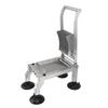Commercial Vegetable Cutter Stainless Steel Anti Slip Manual Food Cutter with 4 Suction Cup for