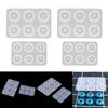 4 Set Silicone Beads Moulds Mold Resin Jewelry Making Pendant Craft DIY Tool