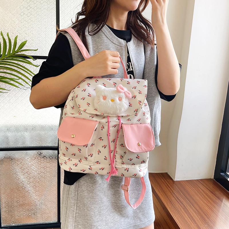 Girls Canvas Backpack With Breathable Nylon Material For Daily Use And School Commute