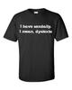 I Have Sex Daily I Mean Dyslexia Men's Tee Shirt 059