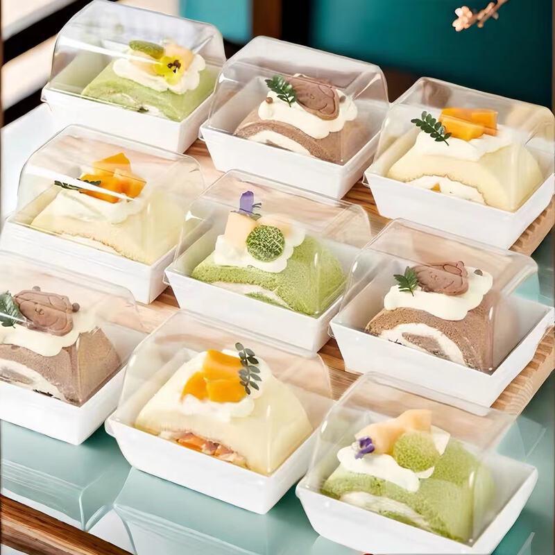 Changshen Dessert & Roll Packaging Box with Stickers