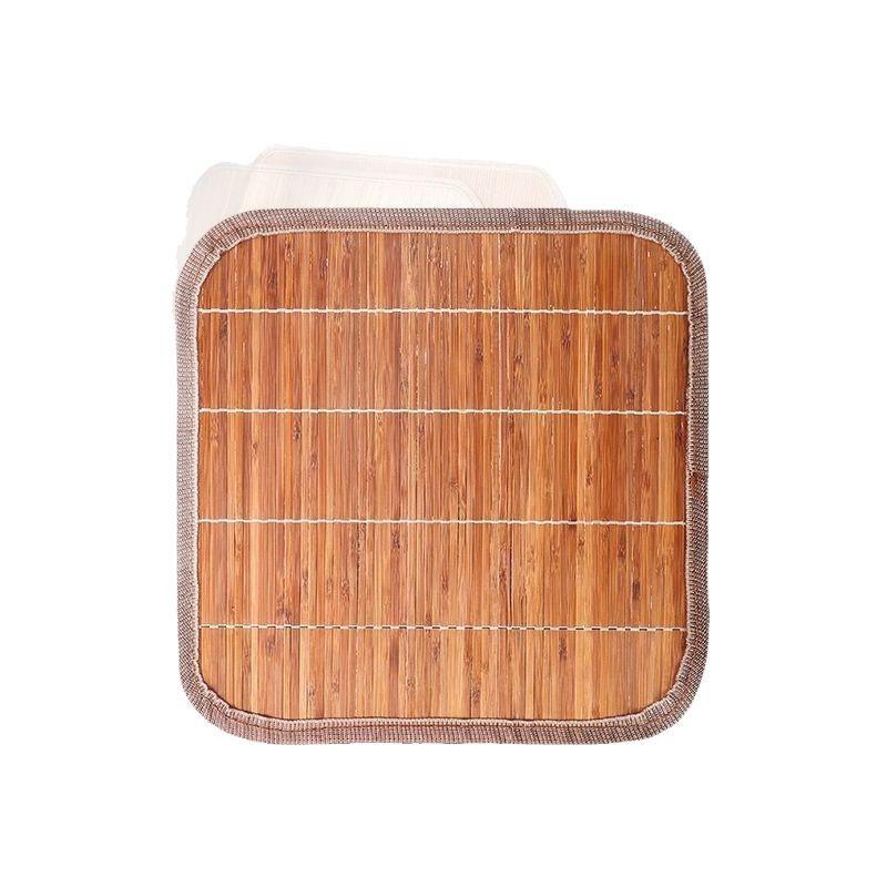 Free Shipping: Summer Bamboo Cool Seat Cushion - Breathable Pad for Office, Sofa, or Car Chair