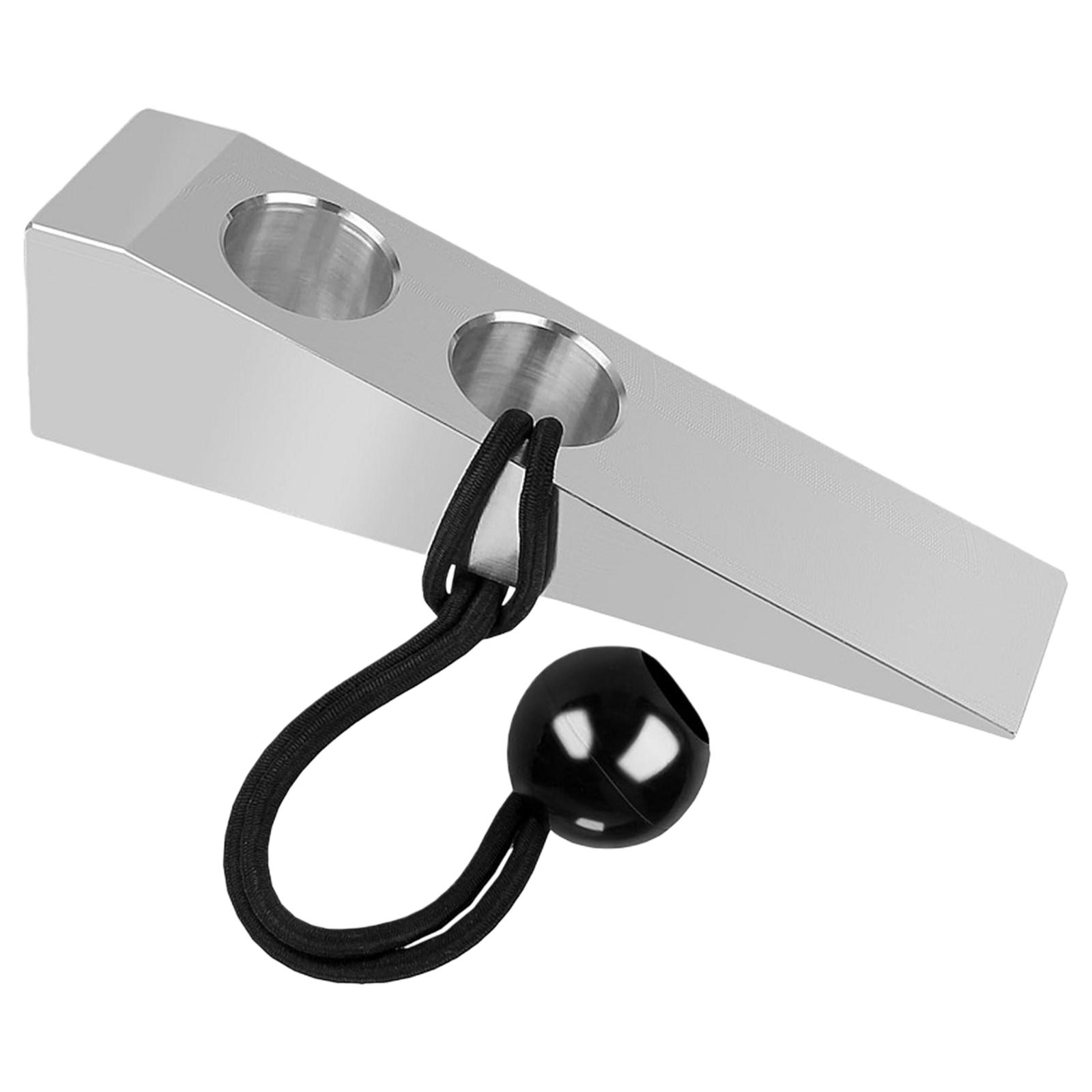 Firefighter Wedge Super Light Metal Wedge, Aluminium Firefighter Wedge with Bungee Cord for Halligan/FuBar Window Door Wall Tool