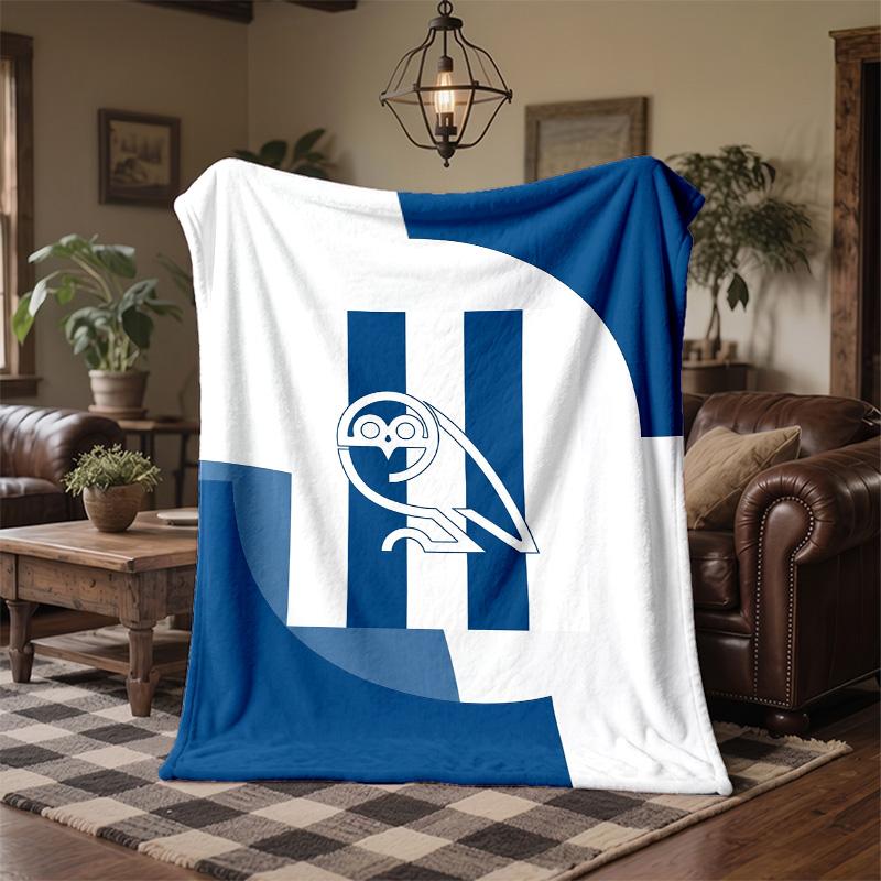Sheffield Wednesday Football Print Flannel Blanket Soft Warm Sofa Bed Throw Blanket For Home Office Bedroom