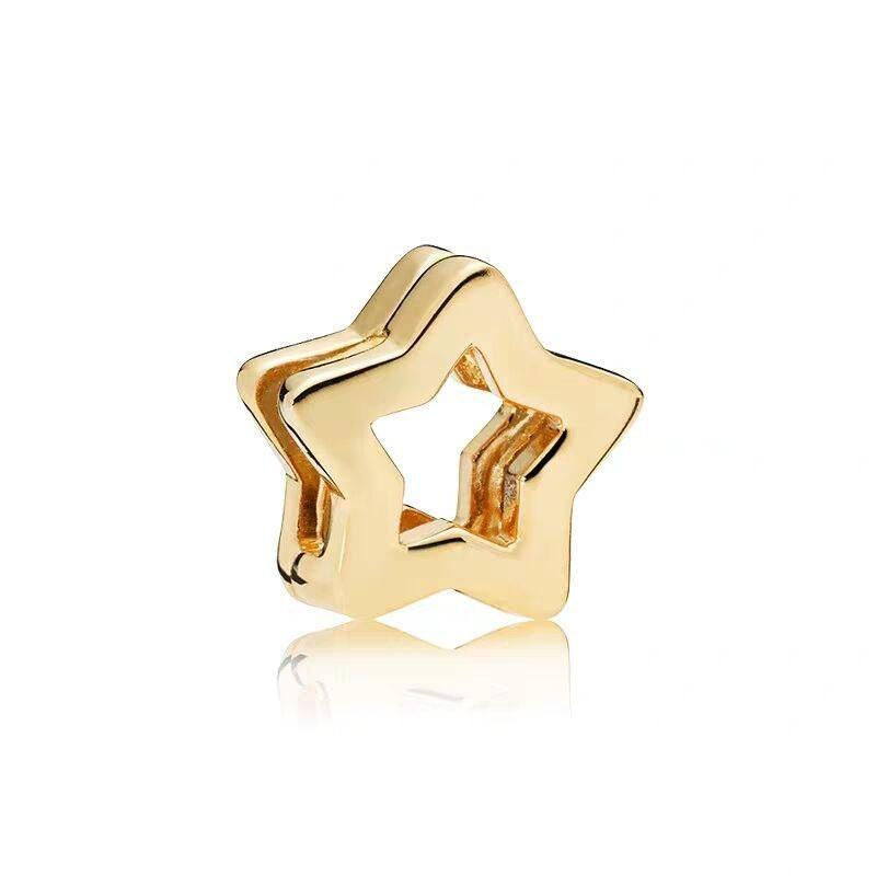 New Collection Reflection Series Clover Charm Bead Fit Original Bracelet Diy Accessories Gift For Women